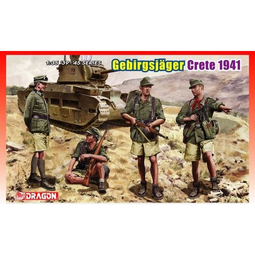 GEBIRGSJÄGER CRETA 1941 1/35 DRAGON