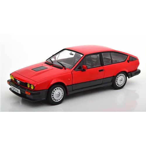 ALFA ROMEO GTV 6 1984 ALFA ROJO 1/18 SOLIDO