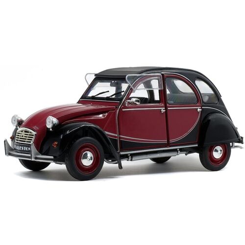 CITRON 2CV CHARLESTON 1982 NEW DECO 1/18 SOLIDO