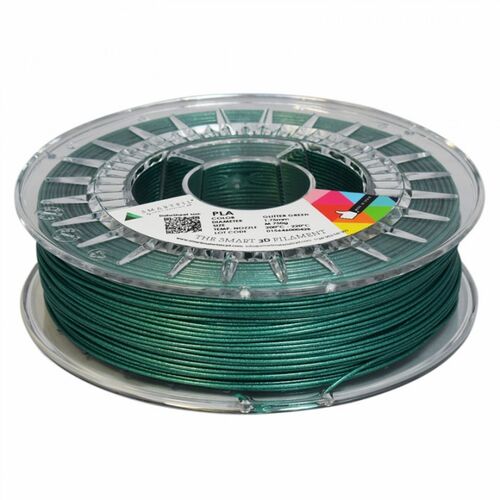 PLA 1.75 MM GLITTER GREEN 750G SMARTFIL IMPRESORA 3D