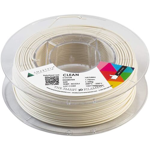 CLEAN 1.75MM NATURAL 330G SMARTFIL IMPRESORA 3D