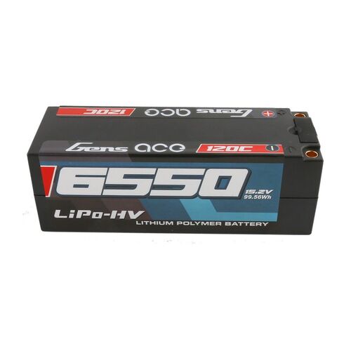 LIPO 6550MAH 4S1P 15.2V 120C CON MOLEX GENS