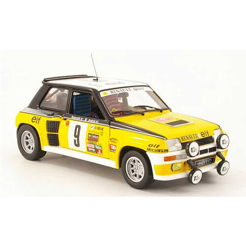 RENAULT 5 TURBO RALLYE MONTE CARLO 1982 1/18 SOLIDO