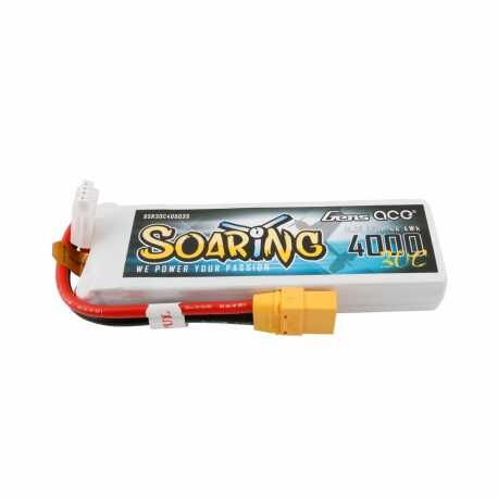 LIPO 4000MAH 11,1V 30C XT90 GENS ACE SOARING