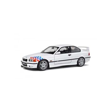 BMW E36 M3 COUPE LW BLANCO 1995 1/18 SOLIDO