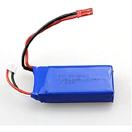 BATERIA LIPO 1200mA 7.4v 2s WLTOYS