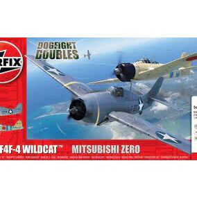 F4F-4 WILDCAT Y MITSUBISHI ZERO 1/72 AIRFIX
