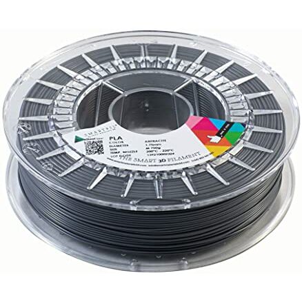 PLA 1.75 MM ANTRACITE 1000G SMARTFIL IMPRESORA 3D