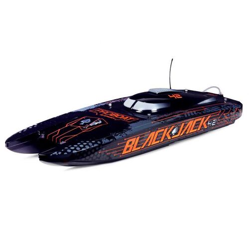 BLACKJACK 42'' 8S RTR NEGRO Y NARANJA PROBOAT