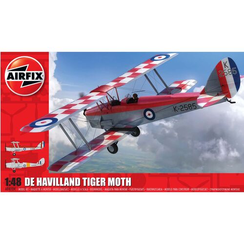 TIGER MOTH DE HAVILLAND D82A 1/48 AIRFIX