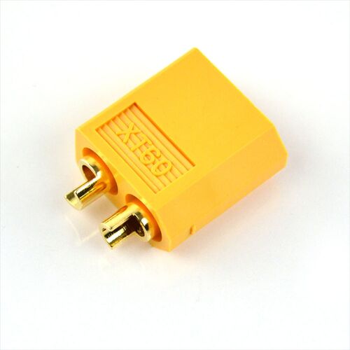 CONECTOR XT60 MACHO 1ud AMASS