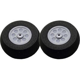 YUNB RC Plano de la Rueda la Rueda 55 mm de Espuma de plástico del Eje Negro Dia de los Aviones de RC Modelo de Juguete 4PCS