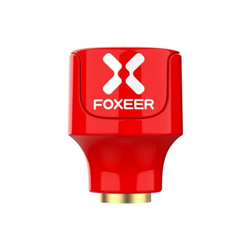 SMA LOLLIPOP STUBBY 3 2UDS RHCP 2.5dBi ANTENA 5.8G ROJO FOXEER