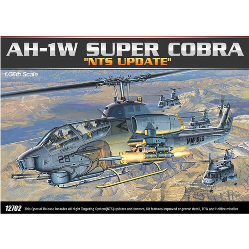 AH-1W NTS UPDATE USMC SUPER COBRA 1/35 ACADEMY