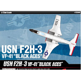 BANSHEE USN F2H-3 VF-41 BLACK ACES 1/72 ACADEMY
