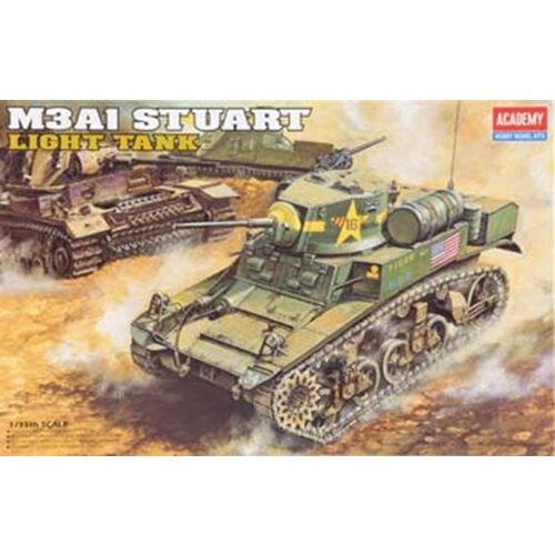 US M3A1 STUART TANQUE LIGERO 1/35 ACADEMY