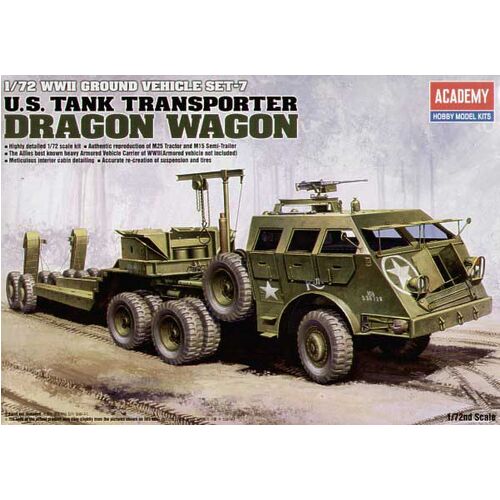 M26 DRAGON WAGON TRANSPORTE TANQUES 1/72 ACADEMY