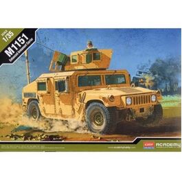 M1151 HUMVEE TRANSPORTE 1/35 ACADEMY US ARMY