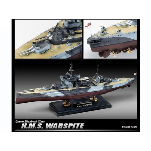 HMS WARSPITE 1/350 ACADEMY