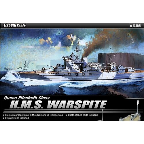 HMS WARSPITE 1/350 ACADEMY