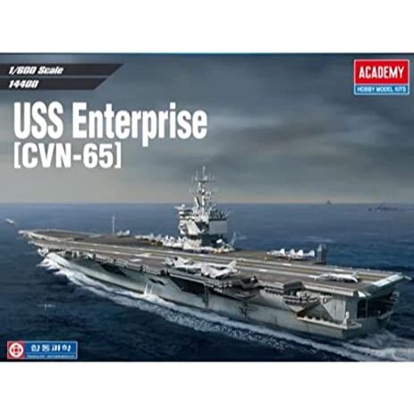 USS ENTERPRISE CVN-65 1/600 ACADEMY