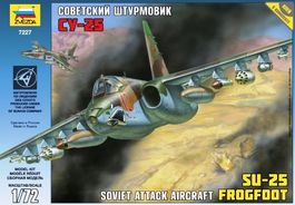 SU-25 FROGFOOT CAZA SOVIETICO 1/72 ZVEZDA