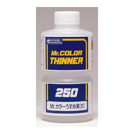 DISOLVENTE MR. COLOR 250ml. GUNZE SANGYO THINNER ENAMEL