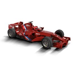 COCHE FORMULA F ROJO 1/43 SCALEXTRIC COMPACT