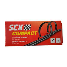 SET DOBLE LOOPING 1/43 SCALEXTRIC COMPACT