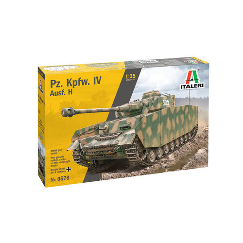 PANZER IV AUSF. H ESPAÑOL (CALCAS) 1/35 ITALERI