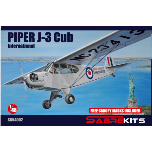 PIPER J-3 CUB INTERNATIONAL 1/48 SPECIAL HOBBY