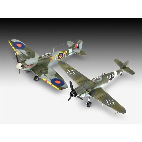 SET BF109G-10 & SPITFIRE Mk. V 1/72 REVELL