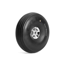 YUNB RC Plano de la Rueda la Rueda 55 mm de Espuma de plástico del Eje Negro Dia de los Aviones de RC Modelo de Juguete 4PCS