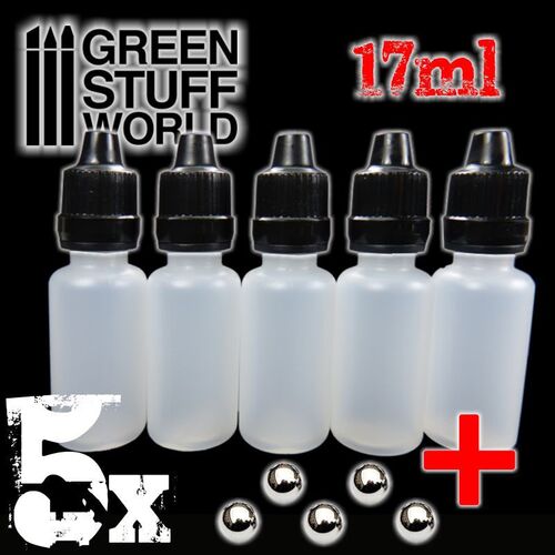 BOTE MEZCLA CON BOLA 5UDS 17ml GREENSTUFFWORLD