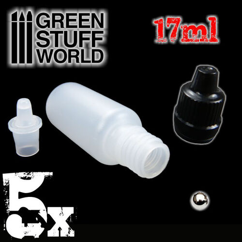 BOTE MEZCLA CON BOLA 5UDS 17ml GREENSTUFFWORLD