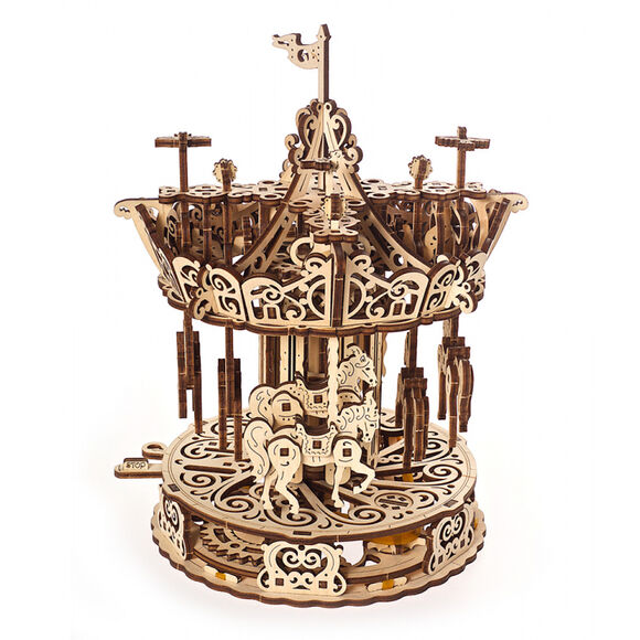 TIOVIVO MODEL CAROUSEL 3D UGEARS