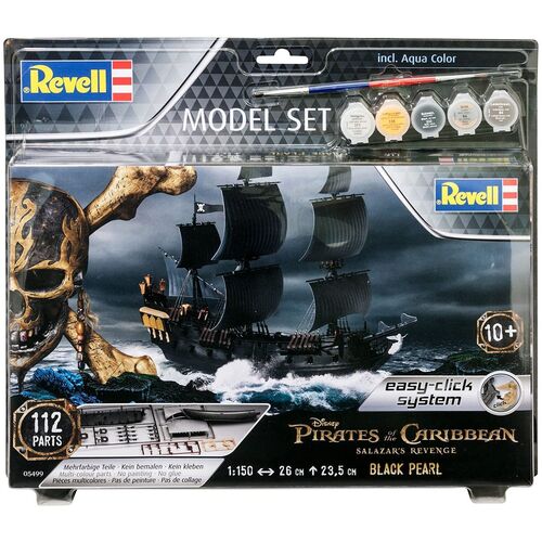 LA PERLA NEGRA PIRATAS DEL CARIBE 1/150 REVELL STARTER SET