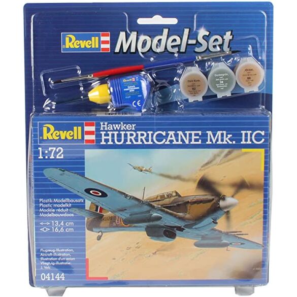 HAWKER HURRICANE MK. II 1/72 REVELL STARTER SET