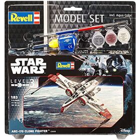 CAZA CLON ARC-170 STAR WARS 1/83 STARTER SET REVELL