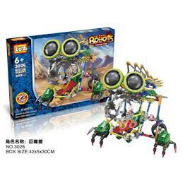 ROBOT TOUCAN BEAST CON MOTOR 399 PIEZAS LOZ