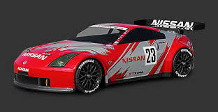 CARROCERIA NISSAN 350Z GT 190MM  1/10 HPI