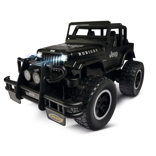 JEEP WRANGLER RTR NEGRO MATE 1/14 CARSON