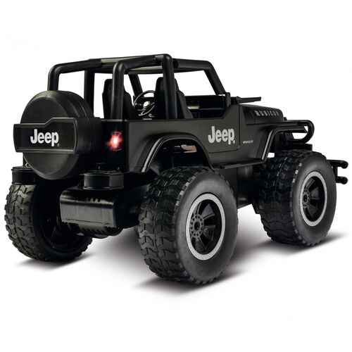 JEEP WRANGLER RTR NEGRO MATE 1/14 CARSON