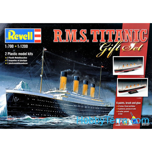 TITANIC 1/700 + 1/1200 REVELL STARTER SET