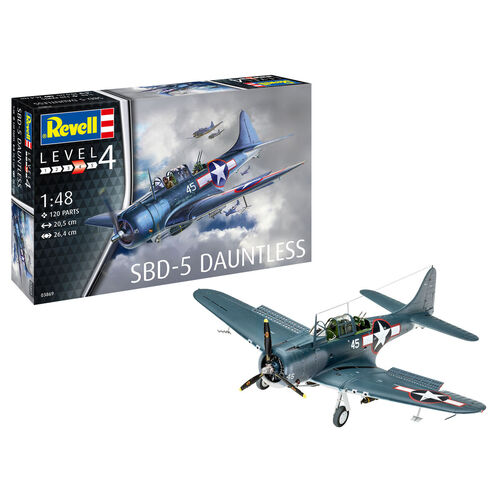 DOUGLAS SBD-5 DAUNTLESS 1/48 REVELL