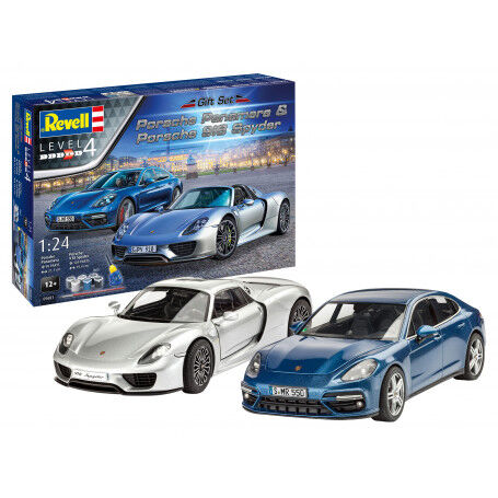 PORSCHE PANAMERA Y 918 SPYDER 1/24 REVELL STARTER SET