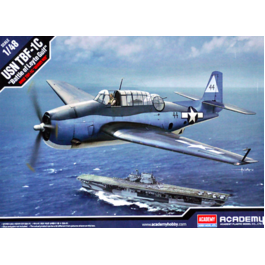 USN TBF-1C BATTLE OF LEYTE GULF 1/48 ACADEMY