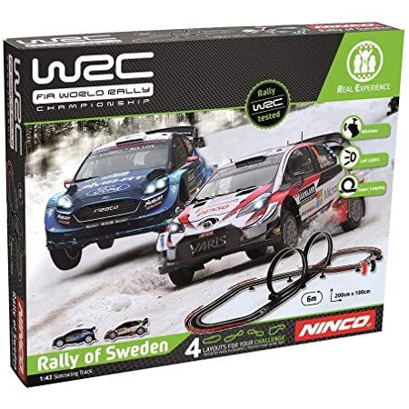 CIRCUITO WRC RALLY OF SWEDEN 1/43 SLOT NINCO