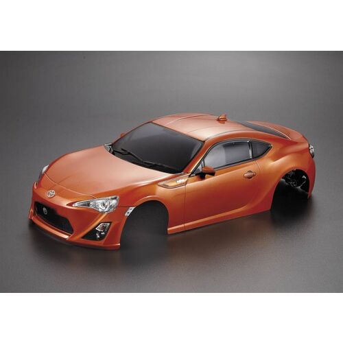 TOYOTA 86 ORANGE 190MM 1/10 CARROCERIA KILLERBODY