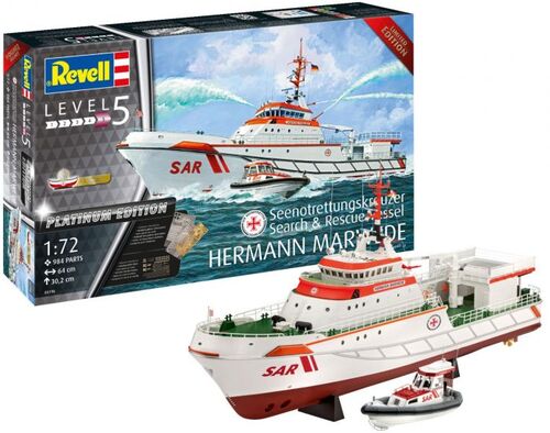 BARCO RESCATE HERMANN MARWEDE 1/72 PLATINUM EDITION REVELL